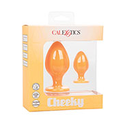 Analna čepa Cheeky Buttplug - oranžna