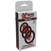 Komplet erekcijskih obročkov Stamina Starter C-Rings