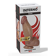 Ultra realističen silikonski dildo Inferno 18 cm