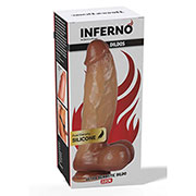 Ultra realističen silikonski dildo Inferno 22 cm