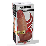 Ultra realističen silikonski dildo Inferno 22 cm