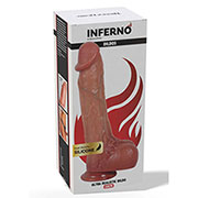 Ultra realističen silikonski dildo Inferno 28 cm