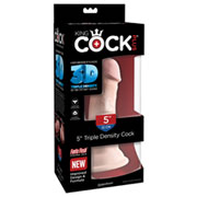 Dildo King Cock Plus Triple Density - 13 cm
