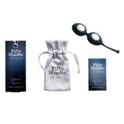 Vaginalne kroglice Delicius Pleasure - Petdeset odtenkov sive