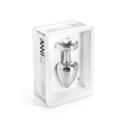 Kovinski analni čep Anni s Swarovski kristalom