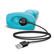 Analni čep b-Vibe Rimming 2 z daljincem