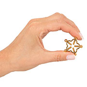 Nakit za bradavičke Bad Kitty - Gold