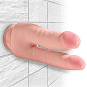 Dvojni Dildo King Cock Plus Triple Density - 24 cm