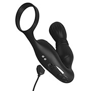 Analni vibrator z obročkom