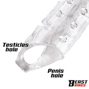 Prevleka za penis Beast Rings 28 cm